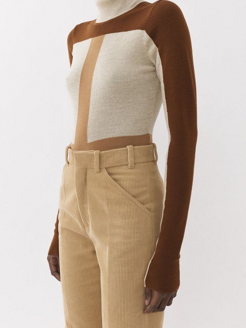 Chloe Tailored Anzüge Beige | CHE-SR14068