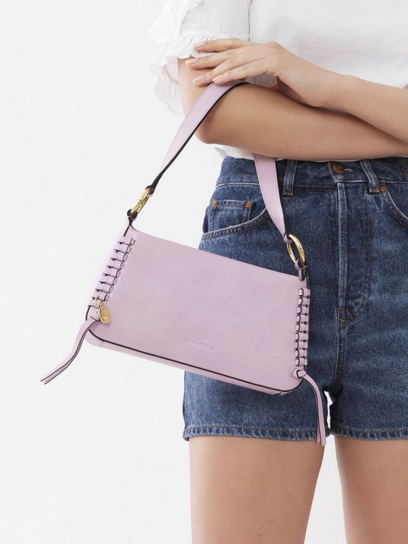 Chloe Tilda Uette Mini Taschen Lila | CHE-SR14740