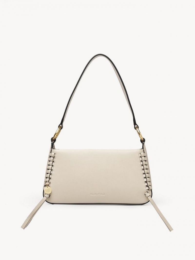 Chloe Tilda Uette Schultertaschen Beige | CHE-SR14670