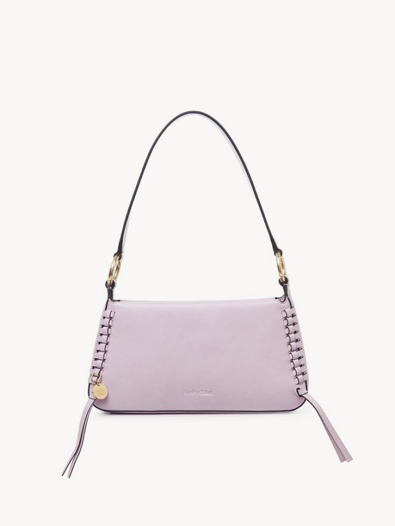 Chloe Tilda Uette Schultertaschen Lila | CHE-SR14669