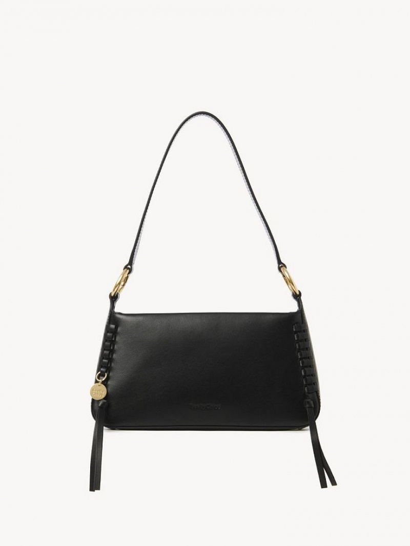 Chloe Tilda Uette Schultertaschen Schwarz | CHE-SR14655