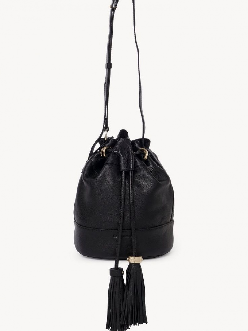 Chloe Vicki Bucket Mini Taschen Schwarz | CHE-SR14736