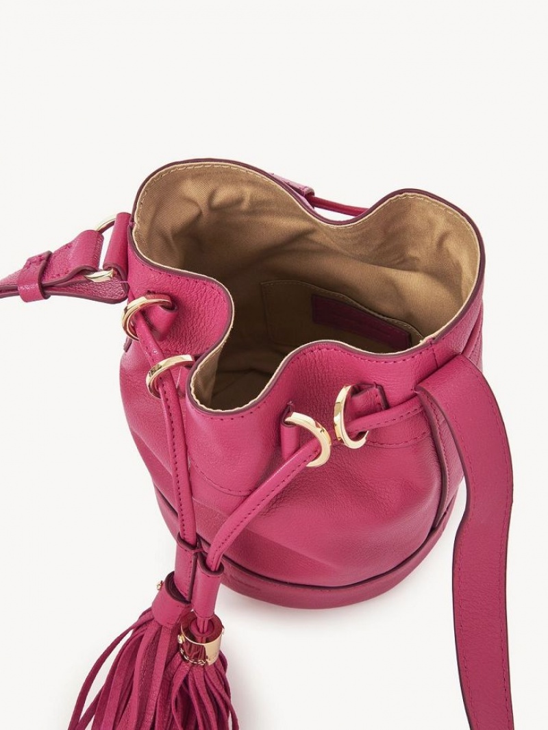 Chloe Vicki Small Bucket Mini Taschen Rosa | CHE-SR14746