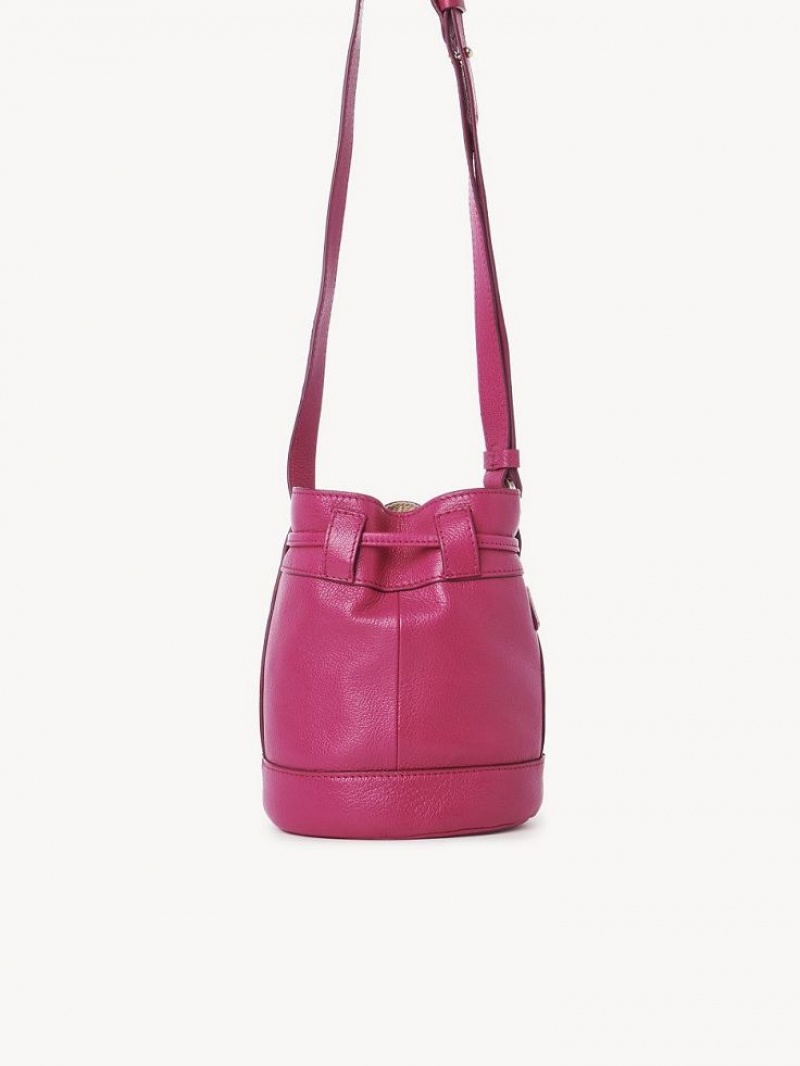 Chloe Vicki Small Bucket Schultertaschen Rosa | CHE-SR14610