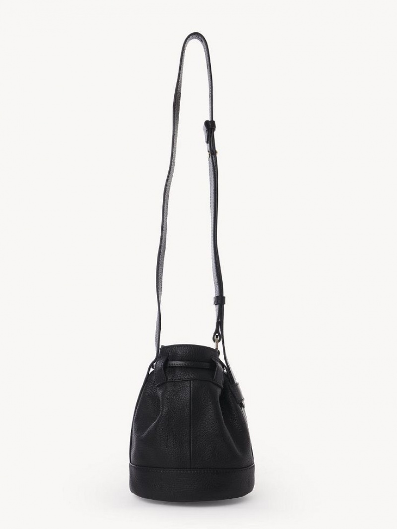 Chloe Vicki Small Bucket Schultertaschen Schwarz | CHE-SR14644