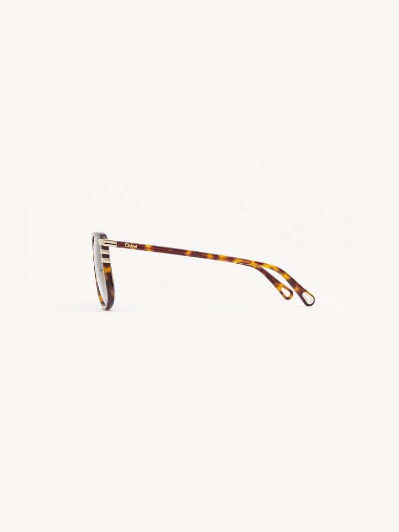 Chloe West Small Sonnenbrille Blau | CHE-SR14520