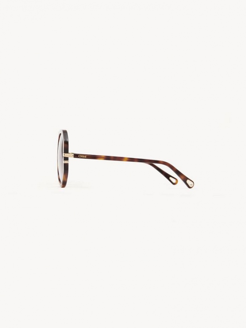 Chloe West Sonnenbrille Blau | CHE-SR14559