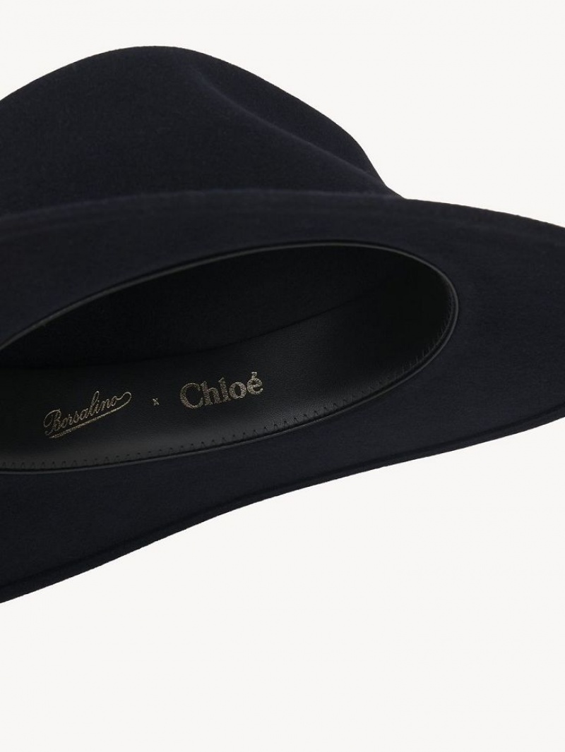 Chloe X Borsalino Steph Hüte Navy | CHE-SR14471