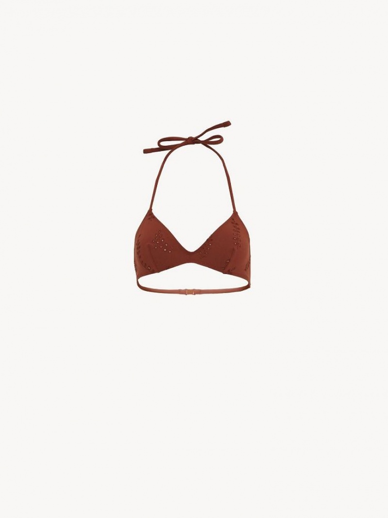 Chloe X Eres Papuasia Triangle Strandkleidung Rot | CHE-SR14128