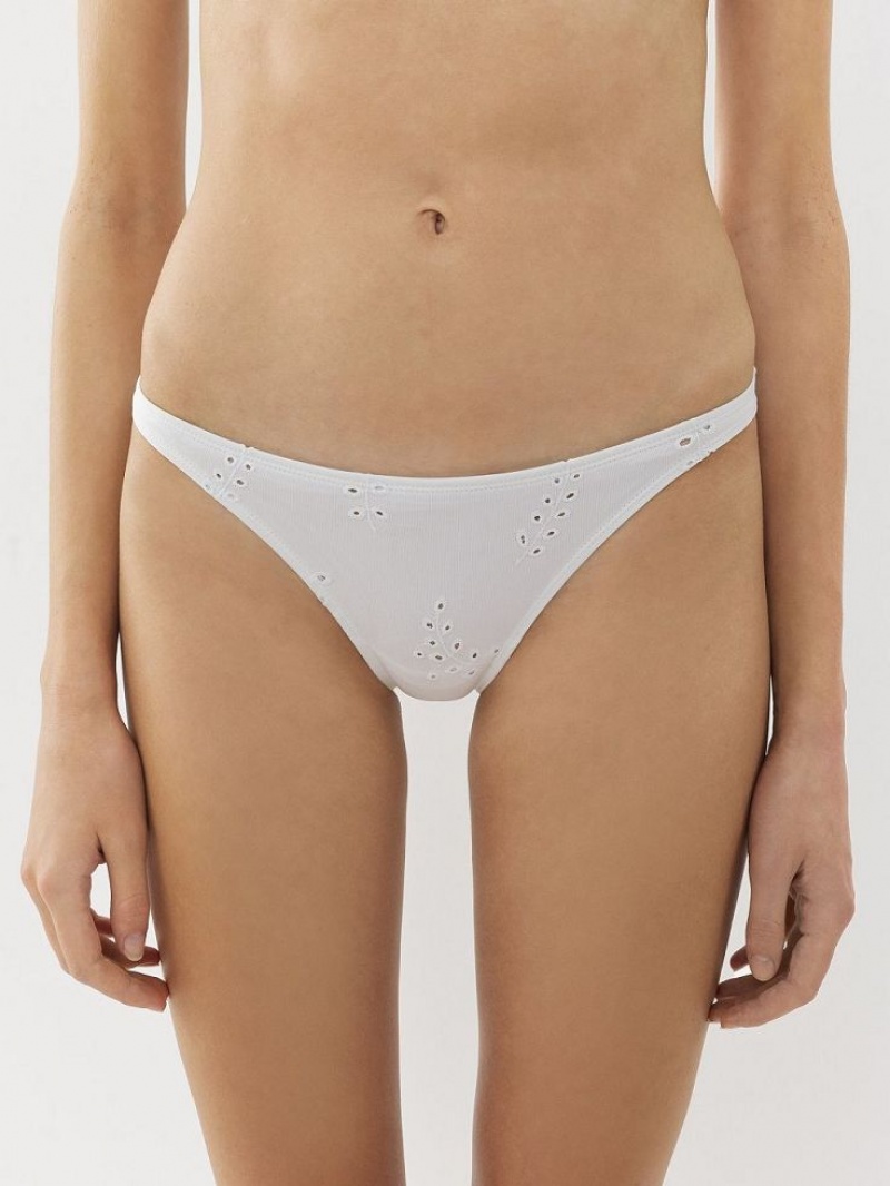 Chloe X Eres Peru Bikini Bottom Strandkleidung Weiß | CHE-SR14123