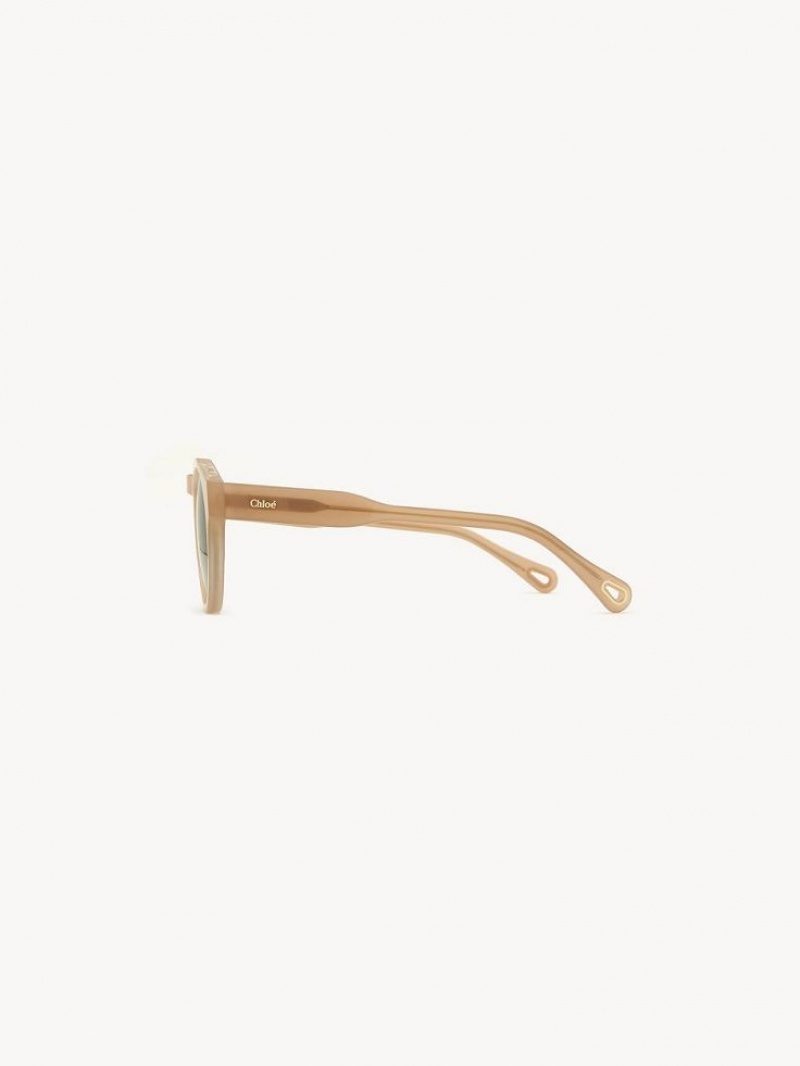 Chloe Xena Sonnenbrille Beige | CHE-SR14514